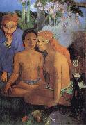 Paul Gauguin Contes barbares oil painting